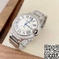 Cartier Replica AF Ballon Bleu WE9009Z3 Silver Dial Size 42mm