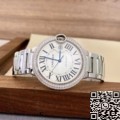 Cartier Replica AF Ballon Bleu WE9009Z3 Silver Dial Size 42mm