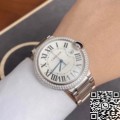 Cartier Replica AF Ballon Bleu WE9009Z3 Silver Dial Size 42mm