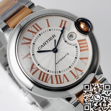 Cartier Ballon Bleu Replica AF W6920095 Silver Dial Size 42mm