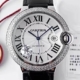 Cartier Ballon Bleu Diamond AF Factory Silver Dial Size 42mm