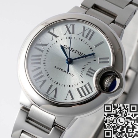 AF Factory Fake Cartier Ballon Bleu WSBB0062 Size 33 Machinery