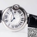 AF Ballon Bleu Guartz De Cartier WSBB0034 Size 33