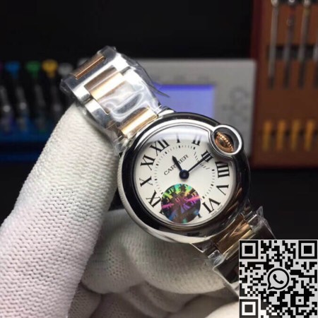 AF Factory Cartier Quartz Ballon Bleu De W69007Z3 Size 28