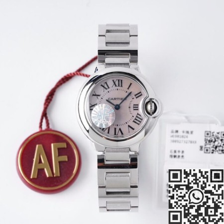 AF Cartier Replica Quartz Ballon Bleu De W6920038 Size 28