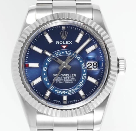 Rolex Replica Dark Blue ZF Sky Dweller M326934-0003 Dial