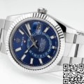 Rolex Replica Dark Blue ZF Sky Dweller M326934-0003 Dial