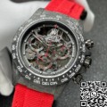 Custom Rolex Daytona DIW Carbon Fiber Case Red