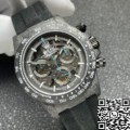 DIW Rolex Replica Custom Daytona Carbon Fiber Case Black