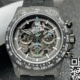 DIW Rolex Replica Custom Daytona Carbon Fiber Case Black