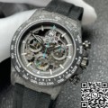 DIW Rolex Replica Custom Daytona Carbon Fiber Case Black