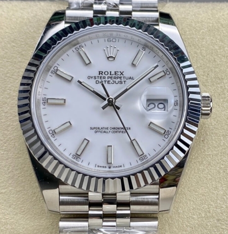 Rolex Replica ARF Factory Datejust M126334-0010 White Watch