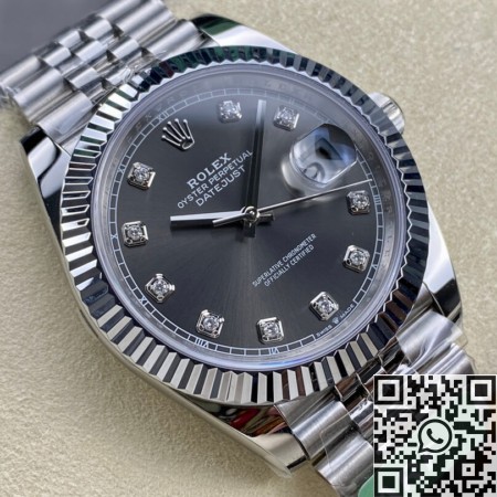 Replica Rolex Datejust ARF Factory M126334-0012 black Watch