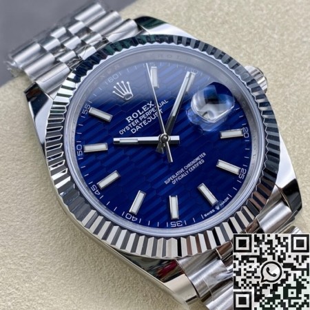 Rolex Datejust Replica ARF M126334-0032 Water ripple blue