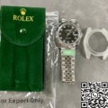 ARF Factory Fake Rolexs Datejust M126334-0012 black Watch