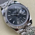 High Quality Rolex Replicas M126334-0014 Dark Rhodium White