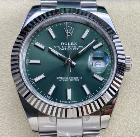 Best Replica Rolexes ARF Datejust M126334-0027 Mint Green