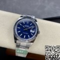 Replica Rolex VS Real ARF Datejust M126334-0031 bright blue