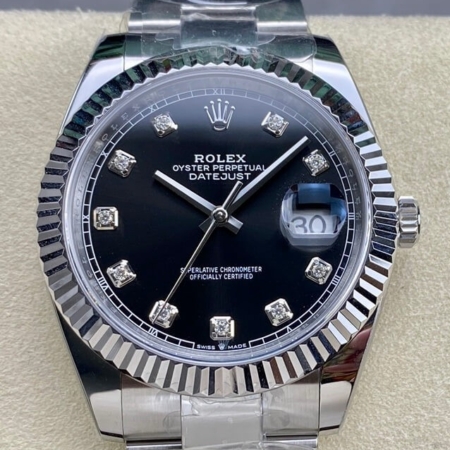 Rolex Replicas ARF Rolex Datejust M126334-0011 black Watch