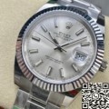 Best Rolex Fake ARF Datejust M126334-0003 silver Watch 41mm