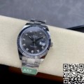 Rolex Replica Silver Gray ARF Datejust M126334-0005 Size 41mm