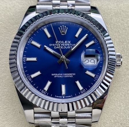 Replica Rolex Datejust Blue ARF M126334-0002 Watch Size 41mm