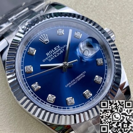 ARF Rolex Replica Datejust M126334-0015 Blue Diamond Watch