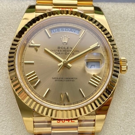 Gold Rolex Day Date ARF Factory M228238-0006 Gold Size 40