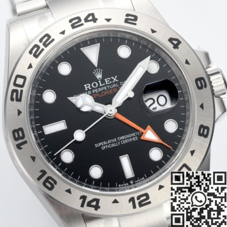 Clean Factory 226570 New Replica Rolex Explorer2 Black Dial with 3285 Movement