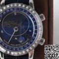 AI Patek Philippe Calatrava 6104G-001 Navy blue Dial