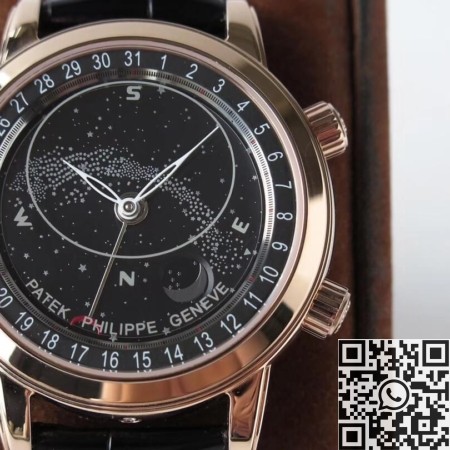 AI Factory Calatrava Patek Philippe 6102R-001 Black Dial