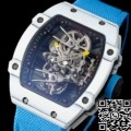 Richard Mille Replica RM27-02 Tourbillon Blue Nylon Strap