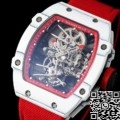 Replica Richard Mille Watches RM27-02 Tourbillon Red Nylon