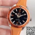 VS Omega Diver 600M Seamaster 232.32.42.21.01.001 Black Dial