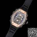 RM Factory Black Strap Richard Mille RM21-01 Tourbillon