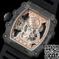 RM Factory Black Strap Richard Mille RM21-01 Tourbillon