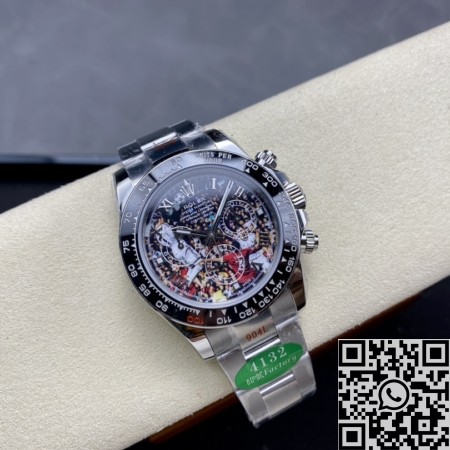 IPK Modified Customized Rolex Daytona Watches : The Cristiano Ronaldo Black Ceramics Edition