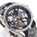 BBR Factory Fake Watch Roger Dubuis Excalibur RDDBEX0393 Diamond Case: The Ultimate King Series Tourbillon