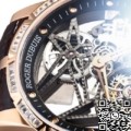 BBR Factory Replica Watch Roger Dubuis Excalibur RDDBEX0393: The King Returns with Rose Gold Diamond Case