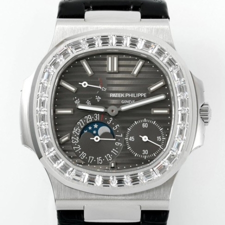 PPF Factory Patek Philippe Nautilus Replicas V3 Drill Case 5712 Black Dial: A New Peak of Luxury and Precision