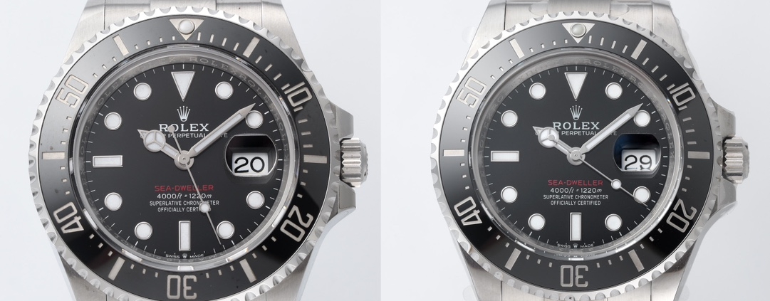 Clean 126600 Sea-Dweller Comparison Between True And False