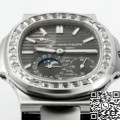 PPF Factory Patek Philippe Nautilus Replicas V3 Drill Case 5712 Black Dial: A New Peak of Luxury and Precision