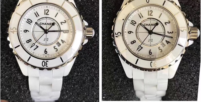 XF Factory Chanel J12 Watch Details True And Fake Comparison