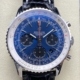 BLS Factory Breitling Navitimer Replica AB0127211C1A1 Blue Dial Leather Strap: A Classic Reimagined