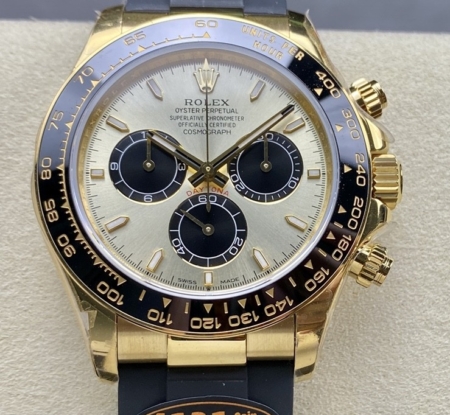 QF Factory Fake Rolex Cosmograph Daytona M126518LN-0010: A Masterpiece Powered by the 4131.v6 Movement