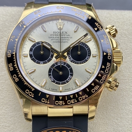 QF Factory Fake Rolex Cosmograph Daytona M126518LN-0010: A Masterpiece Powered by the 4131.v6 Movement