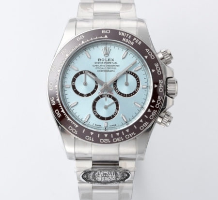 Clean Factory Rolex Cosmograph Daytona Replicas M126506-0002 Ice Blue Panda Dial: Precision and Luxury at Its Finest