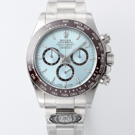 Clean Factory Rolex Cosmograph Daytona Replicas M126506-0002 Ice Blue Panda Dial: Precision and Luxury at Its Finest