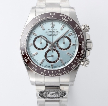 Clean Factory Replicas Rolex Cosmograph Daytona M126506-0002 Ice Blue Diamond Scale: A Masterpiece of Precision and Elegance