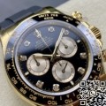 QF Factory Replica Rolex Cosmograph Daytona M126518LN-0005 Diamond Scale: A Luxurious Fusion of Elegance and Precision